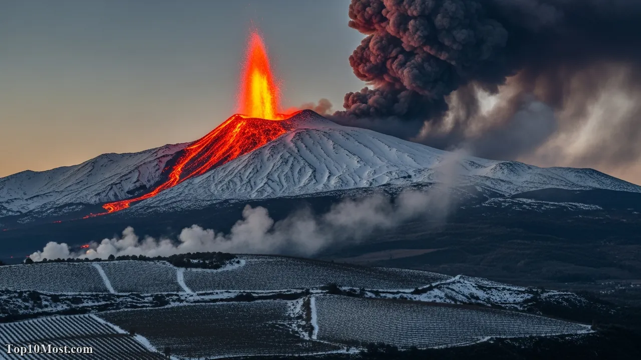 Top 10 Most Impressive Volcanoes in the World